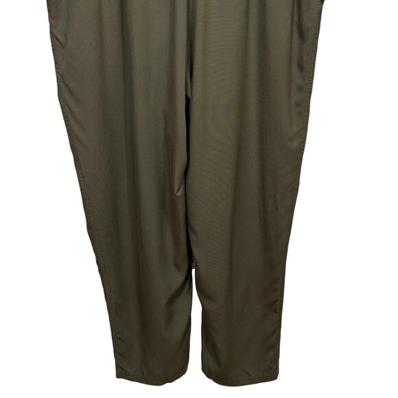 Old Navy Long Sleeve Utility Jumpsuit Waist Defining Frosted Olive  XL - Picture 9 of 11